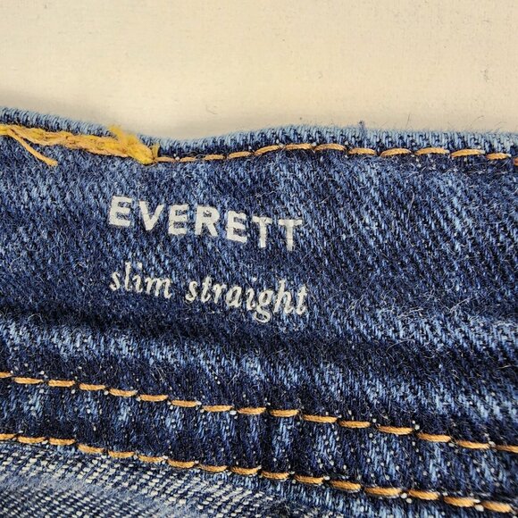 AG Adriano Goldschmied Jeans Mens 36x31 Everett Slim Straight Blue - Picture 5 of 11